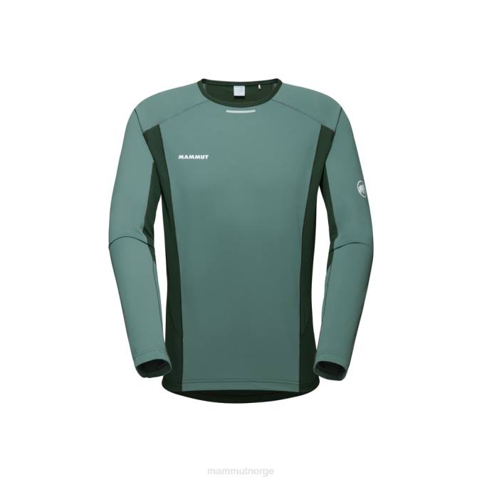 Mammut klær menn aenergy fl longsleeve mørke jade-tre 8L8B858