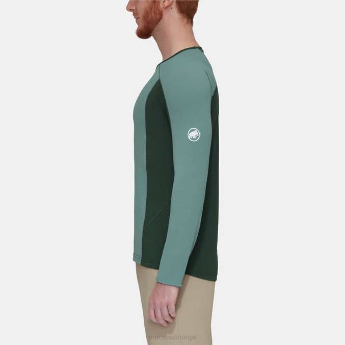 Mammut klær menn aenergy fl longsleeve mørke jade-tre 8L8B858