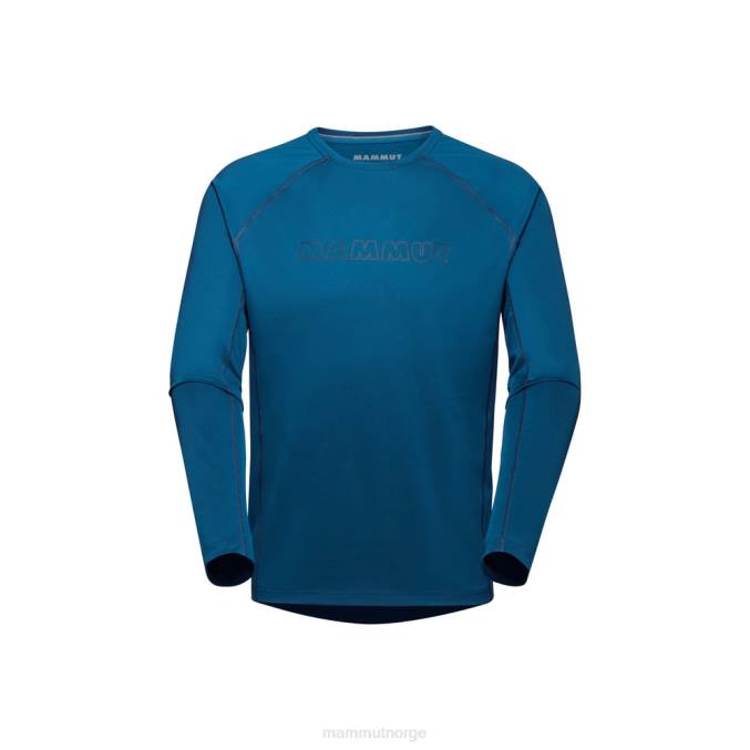 Mammut klær menn selun fl longsleeve logo dyp is 8L8B871