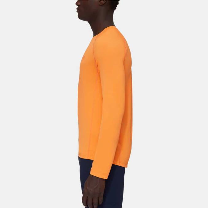 Mammut klær menn selun fl longsleeve logo mandarin 8L8B872