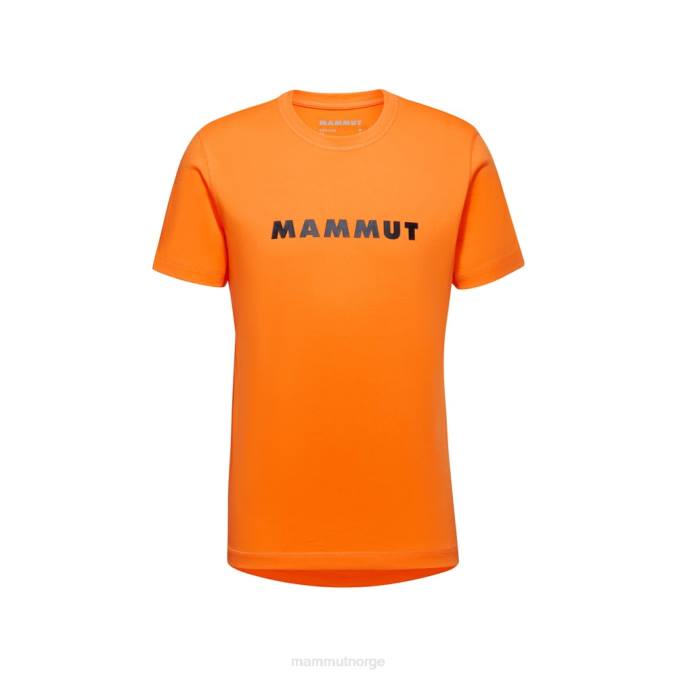 Mammut klær menn core t-skjorte logo mørk mandarin 8L8B173