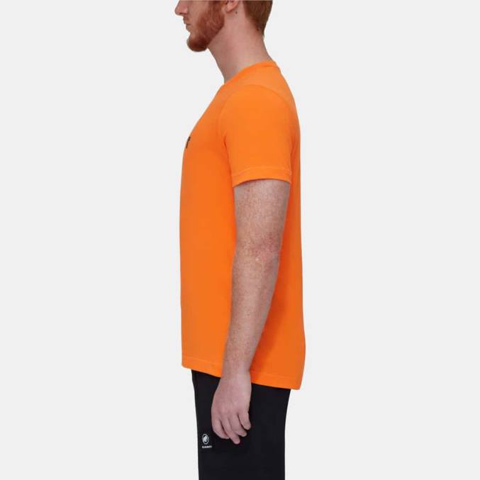 Mammut klær menn core t-skjorte logo mørk mandarin 8L8B173