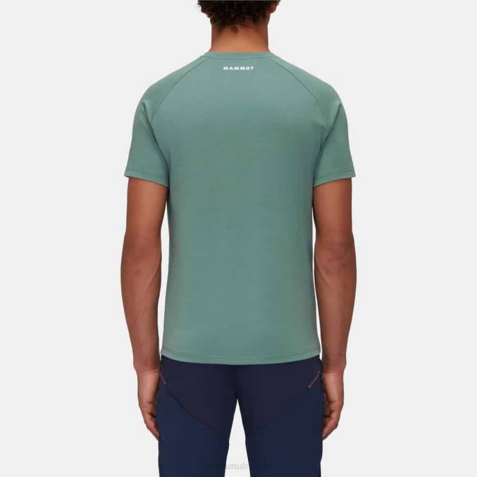 Mammut klær menn fjell t-skjorte fujiyama mørk jade 8L8B1087