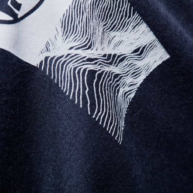 Mammut klær menn kjerne t-skjorte emblem marine 8L8B812