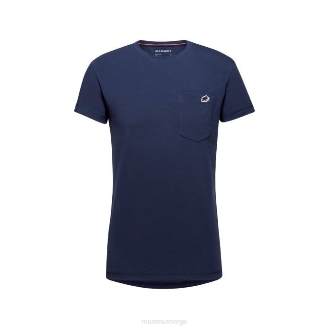 Mammut klær menn off mountain pocket t-skjorte marine 8L8B801