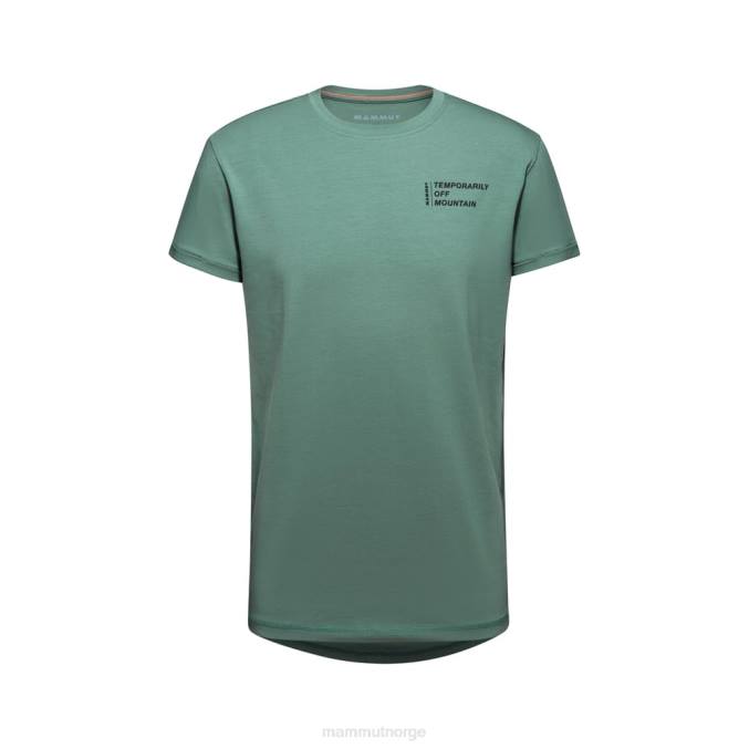 Mammut klær menn off mountain t-skjorte mørk jade 8L8B819