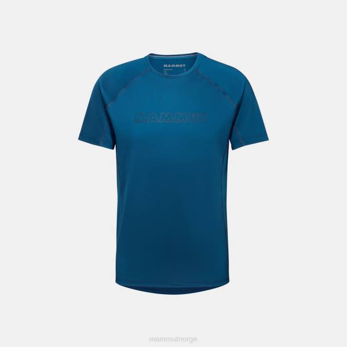 Mammut klær menn selun fl t-skjorte logo dyp is 8L8B891