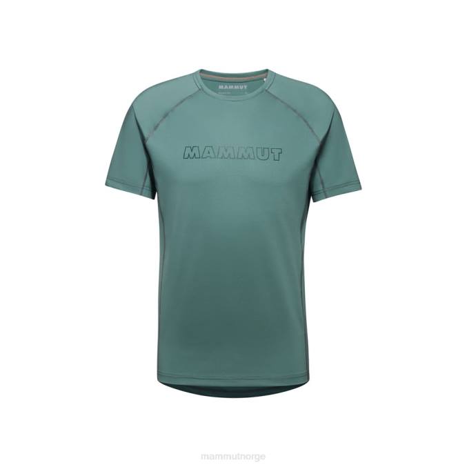 Mammut klær menn selun fl t-skjorte logo mørk jade 8L8B150