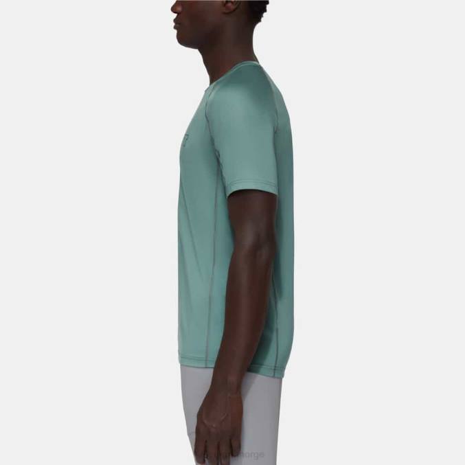 Mammut klær menn selun fl t-skjorte logo mørk jade 8L8B150