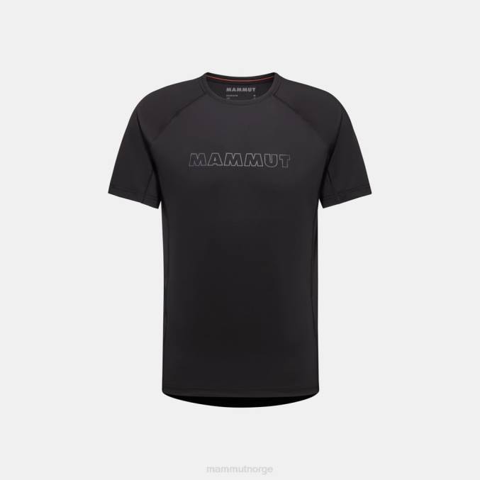 Mammut klær menn selun fl t-skjorte logo svart 8L8B888
