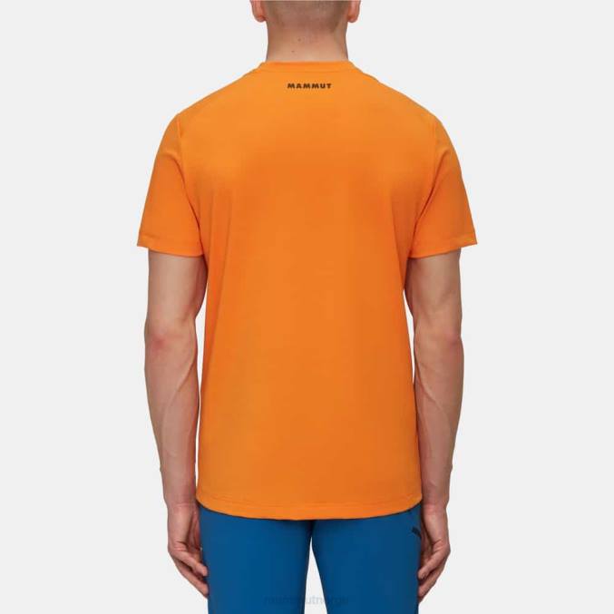 Mammut klær menn trovat t-skjorte logo mørk mandarin 8L8B882