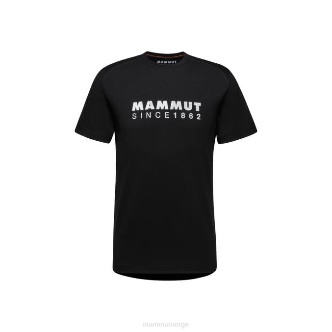 Mammut klær menn trovat t-skjorte logo svart 8L8B148