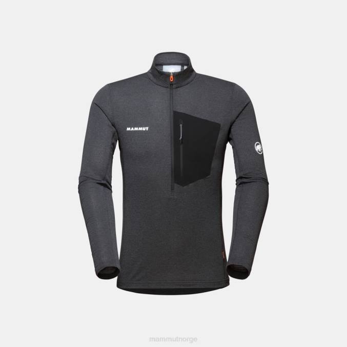 Mammut klær menn aenergy light ml halv glidelås trekk svart-fantom 8L8B937