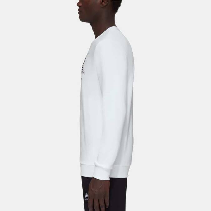 Mammut klær menn core ml crew neck hver dag hvit 8L8B1084