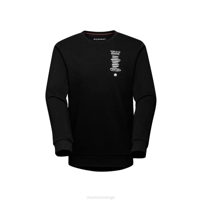 Mammut klær menn core ml crew neck hver dag svart 8L8B245