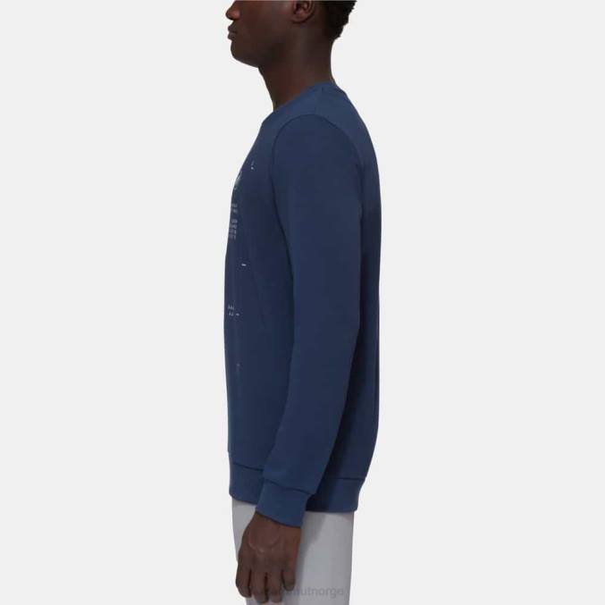Mammut klær menn core ml crew neck peak marine 8L8B873