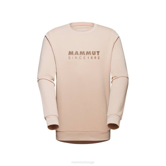 Mammut klær menn core ml logo med rund hals savanne 8L8B1038