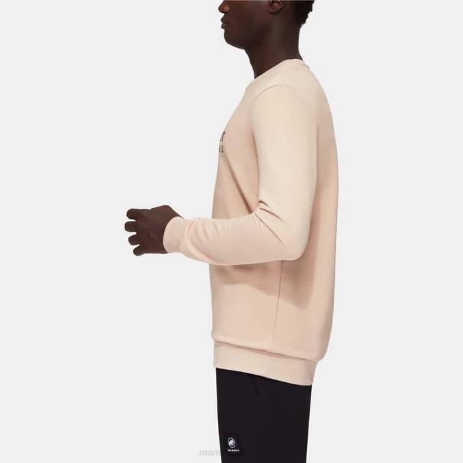 Mammut klær menn core ml logo med rund hals savanne 8L8B1038