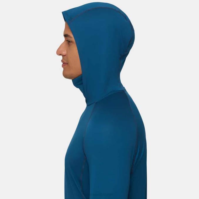 Mammut klær menn selun fl sun hettegenser dyp is 8L8B631