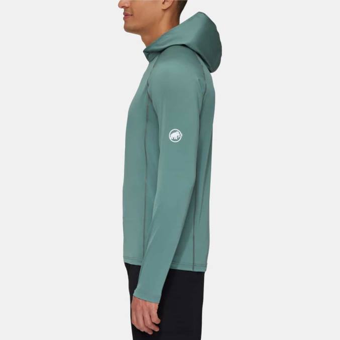 Mammut klær menn selun fl sun hettegenser mørk jade 8L8B2