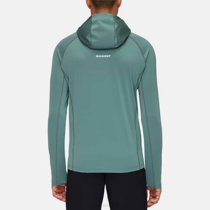 Mammut klær menn selun fl sun hettegenser mørk jade 8L8B2