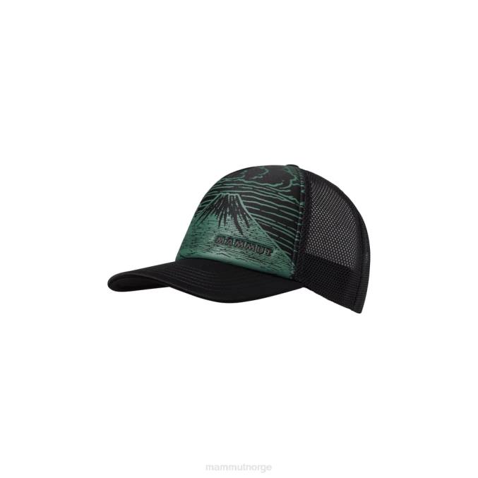 Mammut tilbehør unisex crag cap fujiyama svart-mørk jade 8L8B302