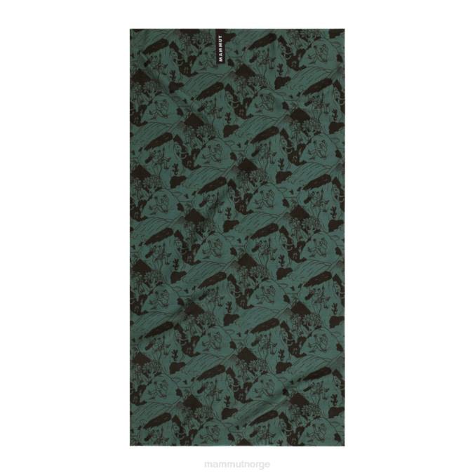 Mammut tilbehør unisex klatrescene for nakkegamasjer mørk jade-svart 8L8B1190