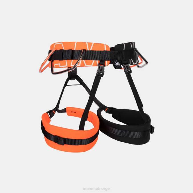 Mammut utstyr unisex 4 glidesele livlig oransje-svart 8L8B1369