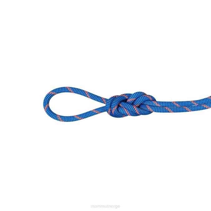 Mammut utstyr unisex 7,5 alpin sender tørrtau blå-sikkerhet oransje 8L8B1453