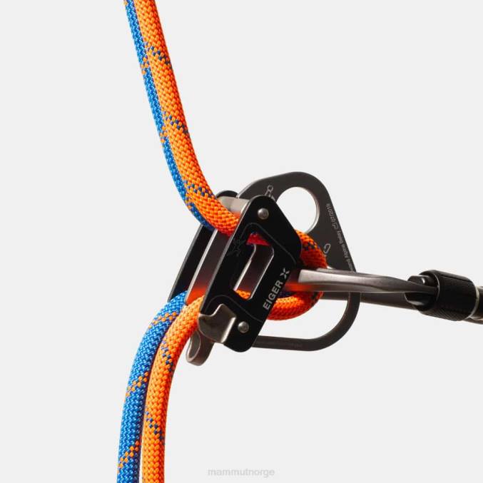 Mammut utstyr unisex 7,5 alpin sender tørrtau blå-sikkerhet oransje 8L8B1453