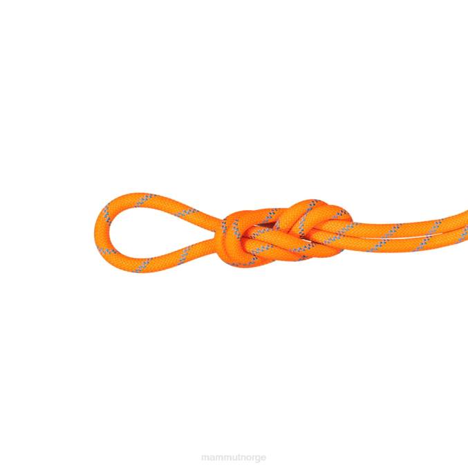 Mammut utstyr unisex 8,7 alpin sender tørrtau pulserende oransje-hav 8L8B562