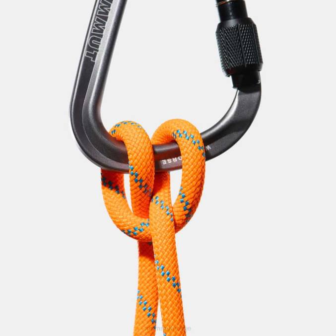 Mammut utstyr unisex 8,7 alpin sender tørrtau pulserende oransje-hav 8L8B562