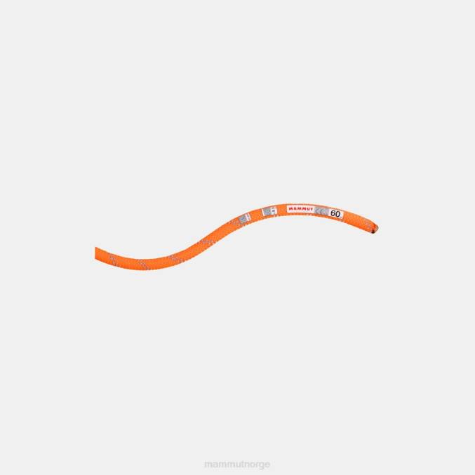 Mammut utstyr unisex 9,5 alpint tørrtau sikkerhet orange-zen 8L8B496