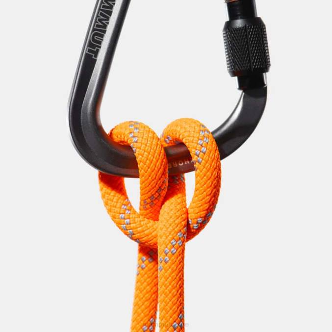Mammut utstyr unisex 9,5 alpint tørrtau sikkerhet orange-zen 8L8B496