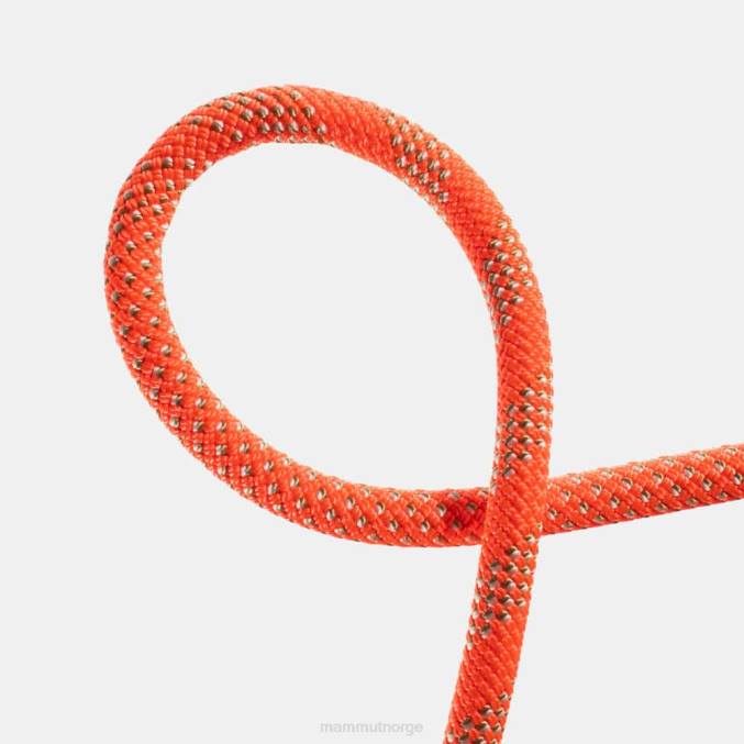 Mammut utstyr unisex 9,8 crag klassisk tau livlig oransje-hvit 8L8B1413
