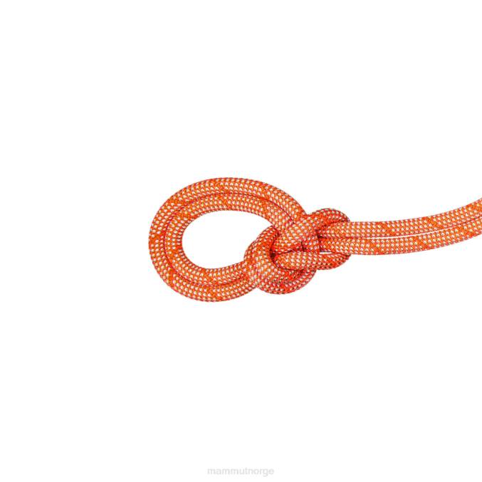 Mammut utstyr unisex 9,8 crag klassisk tau oransje-hvit 8L8B506