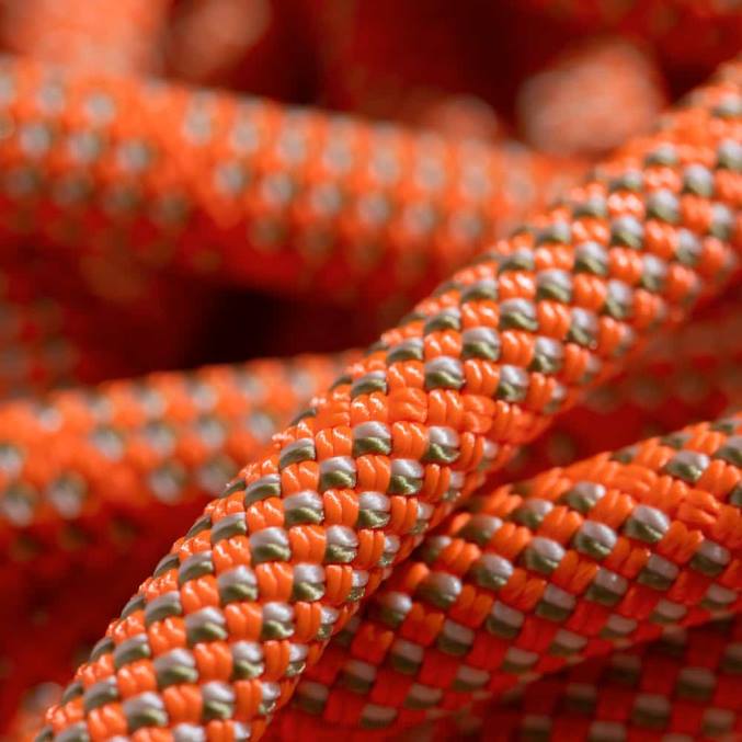 Mammut utstyr unisex 9,8 crag klassisk tau oransje-hvit 8L8B506
