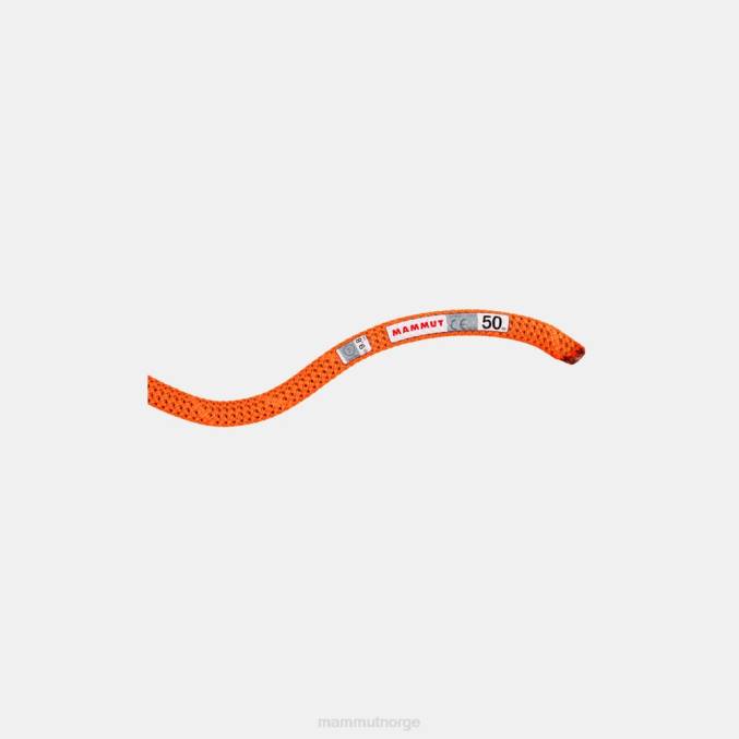 Mammut utstyr unisex 9,8 crag tørt tau sikkerhet oransje-boa 8L8B490