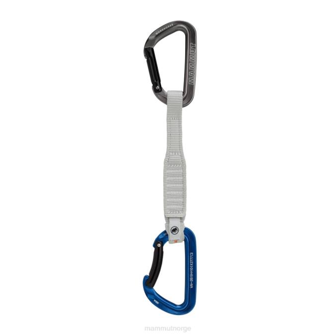 Mammut utstyr unisex arbeidshest nøkkellås 17 cm hurtigtrekk grå-blå 8L8B444