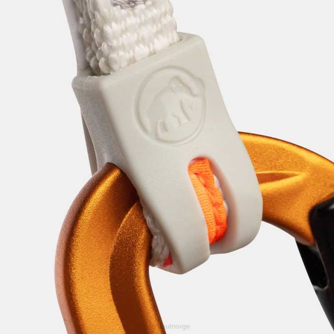 Mammut utstyr unisex avsender nøkkellås 17 cm hurtigtrekk lys grå-gull 8L8B458