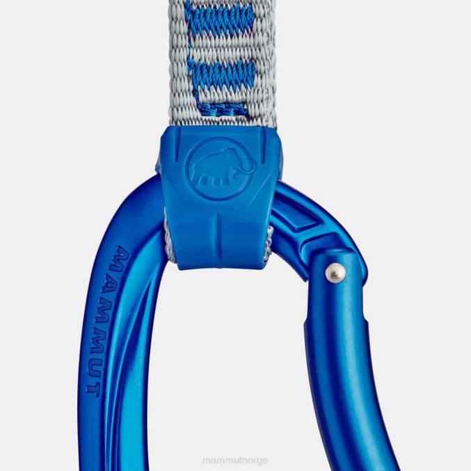 Mammut utstyr unisex crag keylock 10 cm indikator 6-pack quickdraws sølv-ultramarin 8L8B553