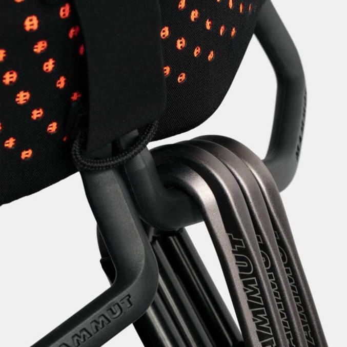 Mammut utstyr unisex komfort rask juster sele svart-sikkerhet oransje 8L8B501
