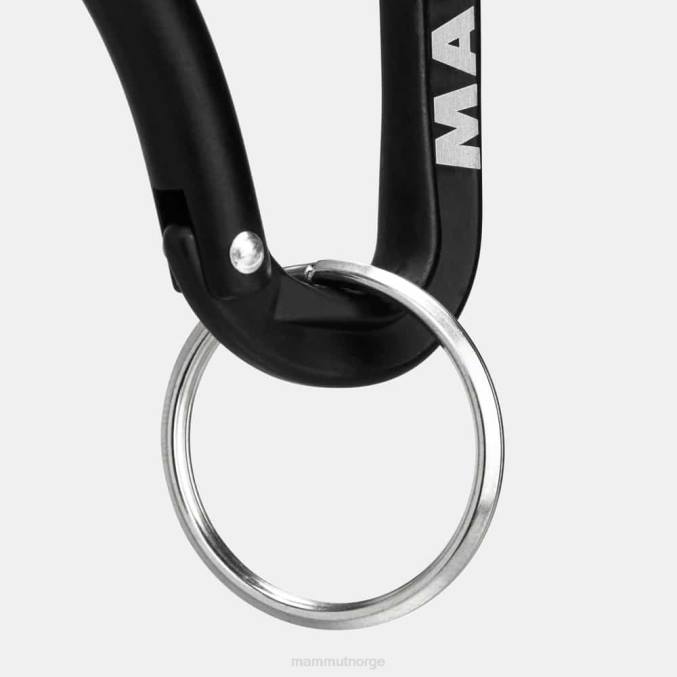 Mammut utstyr unisex mini karabinkrok klassisk nøkkellås s svart 8L8B396