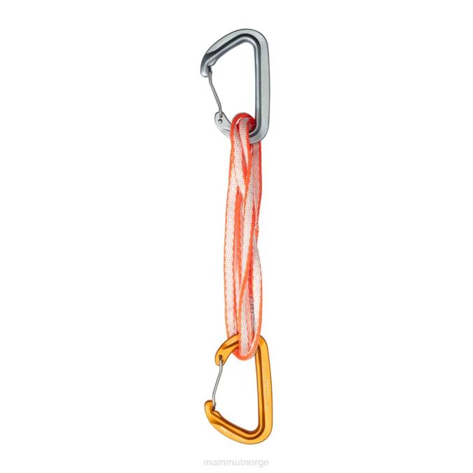 Mammut utstyr unisex sendertråd 60 cm hurtigtrekk lys grå-gull 8L8B605