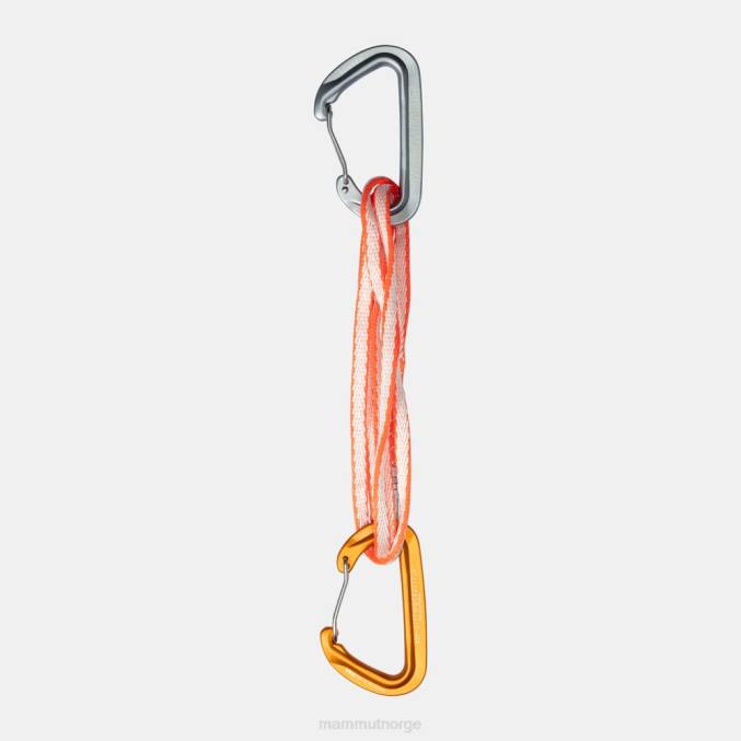 Mammut utstyr unisex sendertråd 60 cm hurtigtrekk lys grå-gull 8L8B605