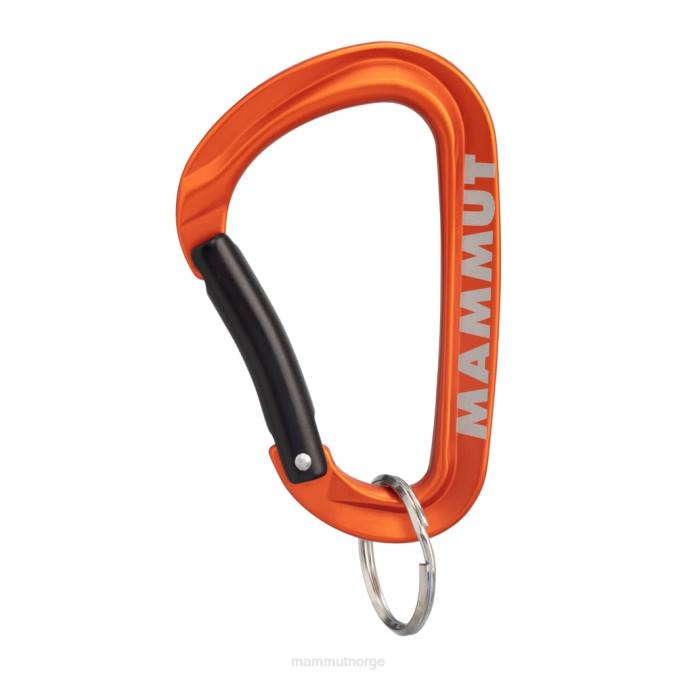 Mammut utstyr unisex mini karabiner arbeidshest nøkkellås l oransje 8L8B1365