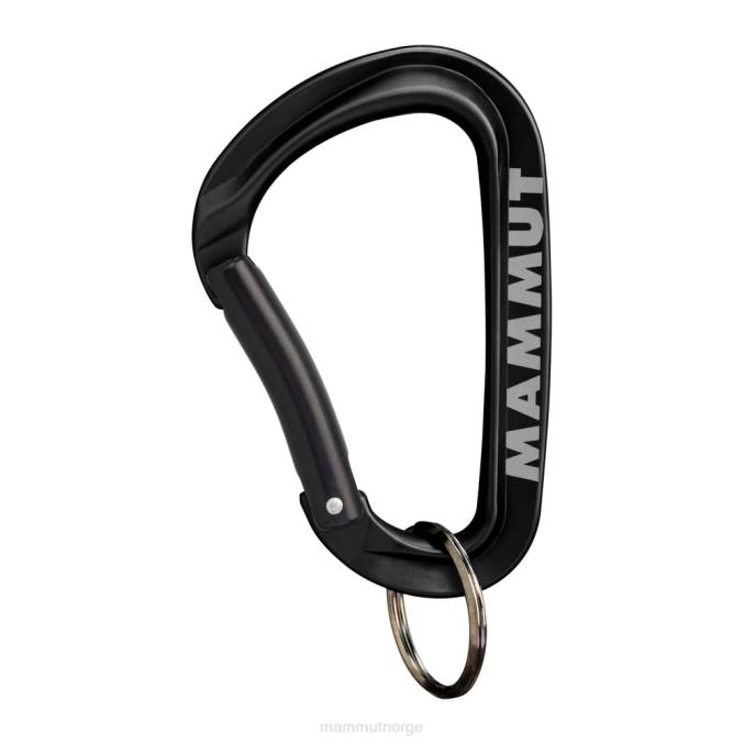 Mammut utstyr unisex mini karabiner arbeidshest nøkkellås l svart 8L8B448