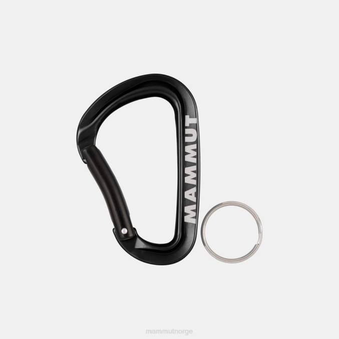 Mammut utstyr unisex mini karabiner arbeidshest nøkkellås l svart 8L8B448