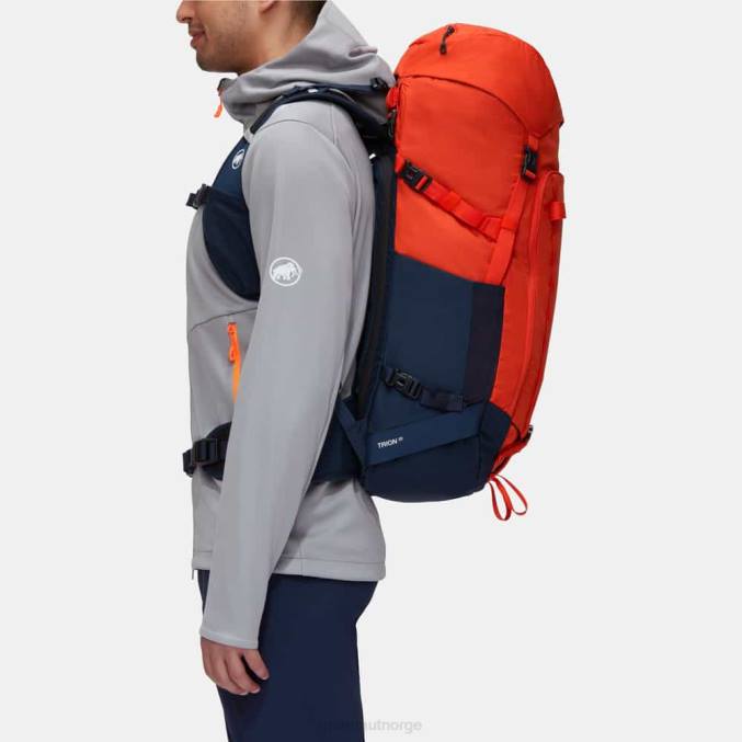 Mammut utstyr unisex trion 35 varm rød-marin 8L8B1466