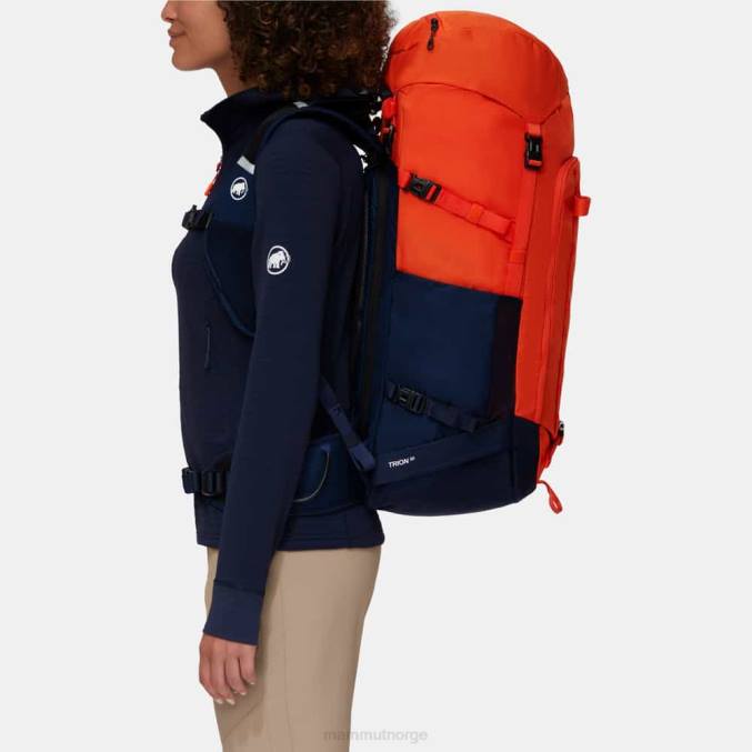 Mammut utstyr unisex trion 50 varm rød-marin 8L8B1465